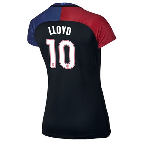 Popular 2016/2017 Carli Lloyd #10 Stadium Away Jersey USA Soccer