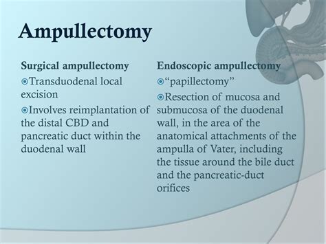 PPT - Management of periampullary tumor What are the options for ...