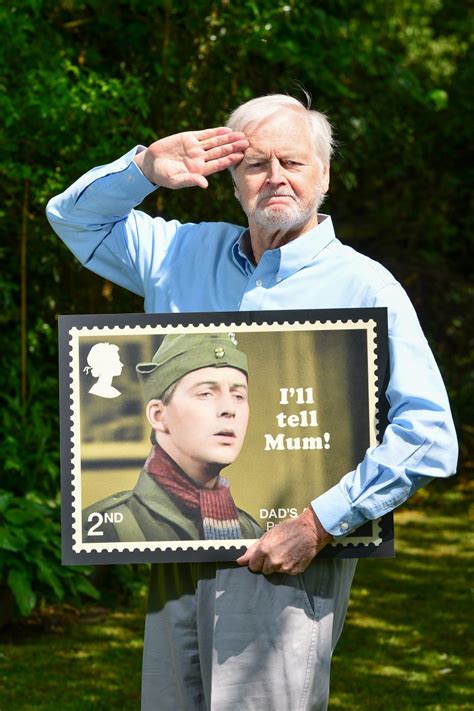 Actor Ian Lavender launches stamps to mark Dad's Army's 50th ...