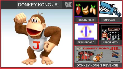 Donkey Kong Jr. Smash Bros Moveset by WilliamHeroofHyrule on DeviantArt