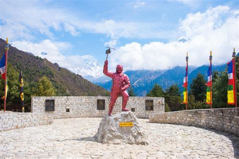 9 April 2018 - Nepal ::Sherpa Tenzing Norgay Memorial Statue Editorial ...