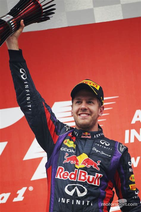 Sebastian Vettel, Red Bull Racing - Race Winner and World Champion