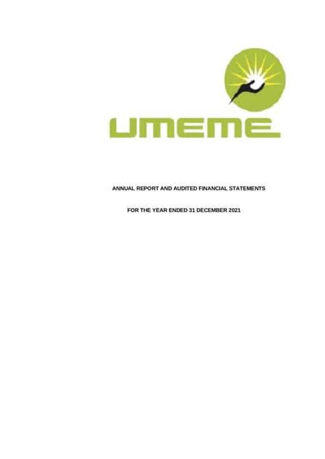 Umeme Limited (UMEME.ug) 2021 Annual Report