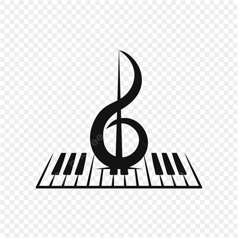 Instrumen Piano Biola Musikal Logo Desain Inspirasi Isolasi, Clipart ...