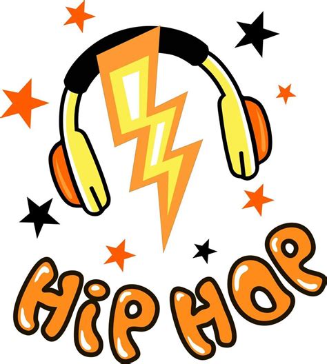 Hip hop music cool graffiti logo. Rap battle vector concept. Can be ...