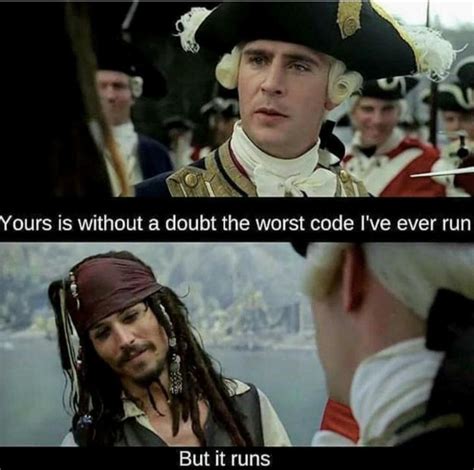 Meme Jack Sparrow Running