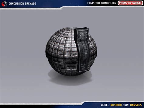 Concussion Grenade image - First Strike mod for Battlefield 2 - ModDB