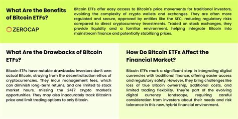 Bitcoin ETF Pros and Cons - Zerocap