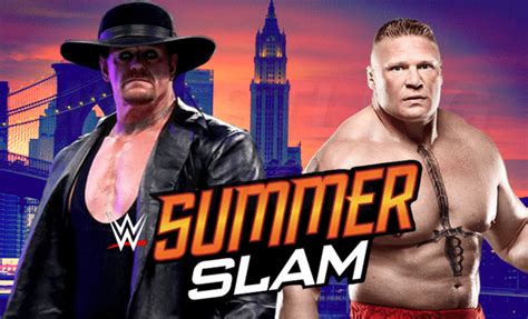 Undertaker Will Face Brock Lesnar in the Main Event at "SummerSlam"