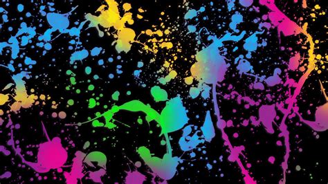 Paint Splatter Wallpapers | Neon painting, Painting wallpaper, Paint background