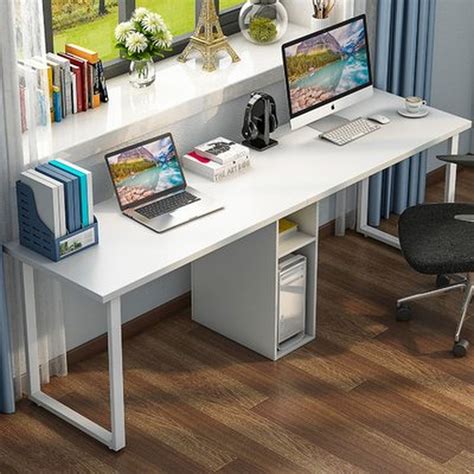 30 Inspiring Double Desk Home Office Design Ideas - MAGZHOUSE