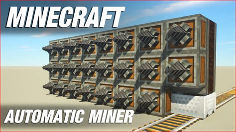 Automatic Miner | Minecraft Create Mod Tutorial - YouTube