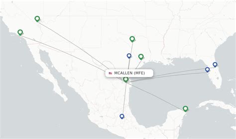 Direct (non-stop) flights from McAllen to Mesa - schedules - FlightsFrom.com