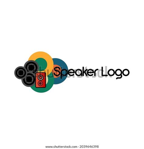 Speaker Logo Vector Design Isolated White Stock Vector (Royalty Free) 2039646398 | Shutterstock