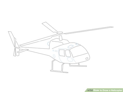 Chopper Helicopter Drawing