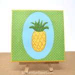 DIY Painted Pineapple Craft