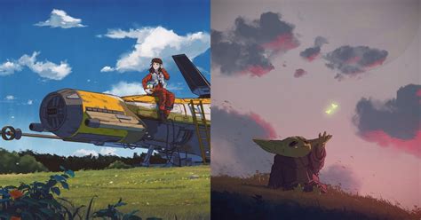 Artist reimagines Star Wars as a Studio Ghibli creation, and it's beautiful - Culture