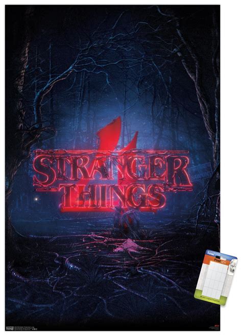 Netflix Stranger Things: Season 4 - Logo Premium Poster ...