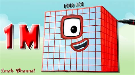 Numberblocks 100 Mets Numberblocks Milion 1000 Hundrets Milion Youtube | Images and Photos finder