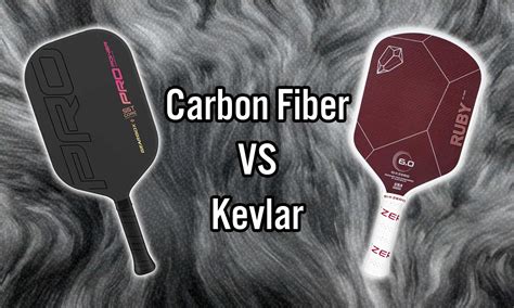 Kevlar vs. Carbon Fiber Pickleball Paddles: Ultimate Guide