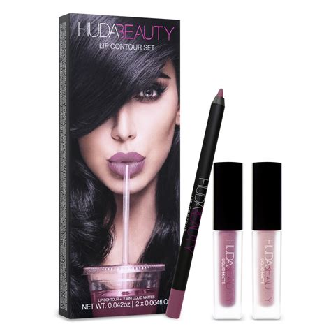 Huda Beauty + Huda Beauty Lip Contour Set