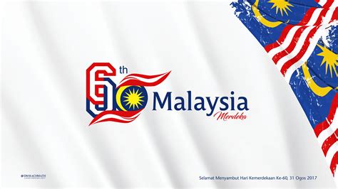 KEMERDEKAAN MALAYSIA 60 (LOGO Concept) on Behance