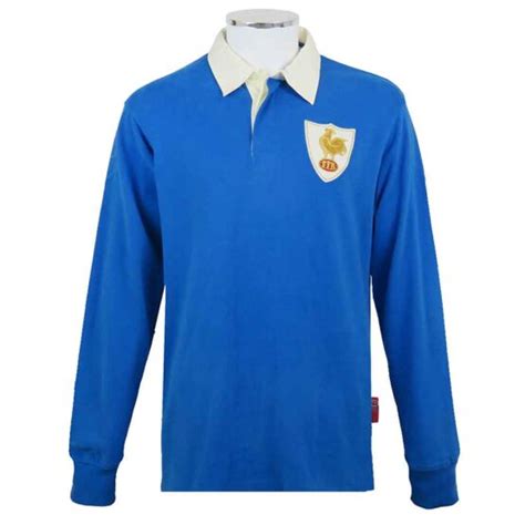 VINTAGE FRANCE RUGBY SHIRT MAILLOT DE RUGBY FRANCE - Vintage Rugby Shirts