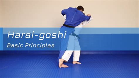 Harai-goshi - Basic principles - YouTube