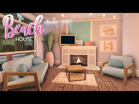 BLOXBURG| Modern Beach House | House Build - YouTube