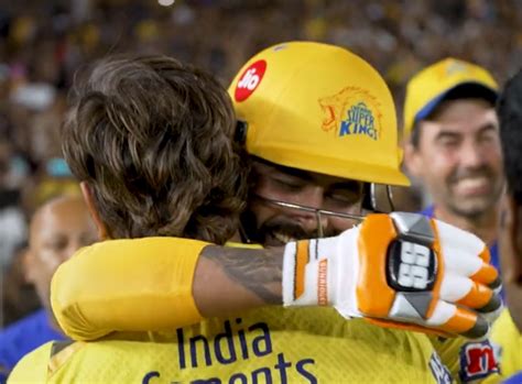 IPL 2023: WATCH- Emotional moments involving Dhoni, Jadeja, Rayudu ...