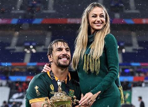 Double Joy For SA's Eben Etzebeth As Wife Reveals Pregnancy