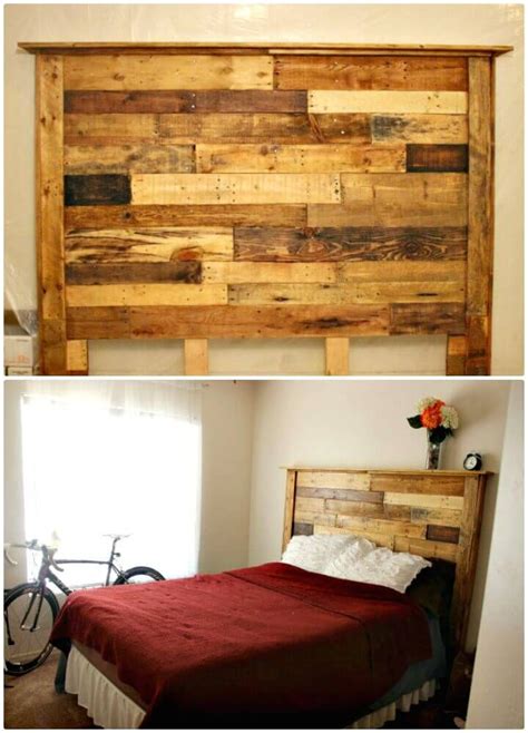 40 Pallet Headboard Ideas to DIY for Your Beds | Pallet wood headboard diy, Pallet headboard diy ...