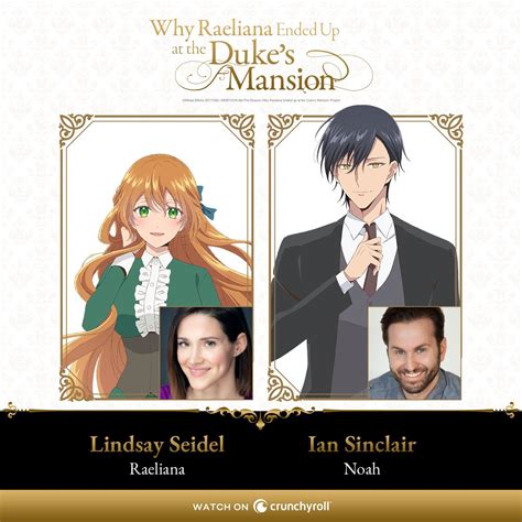 'Why Raeliana Ended Up at the Duke's Mansion' English Dub Premieres ...