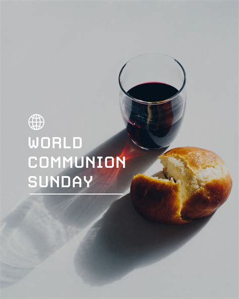 World Communion Sunday - Sunday Social