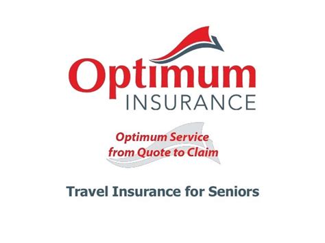 Travel insurance for seniors