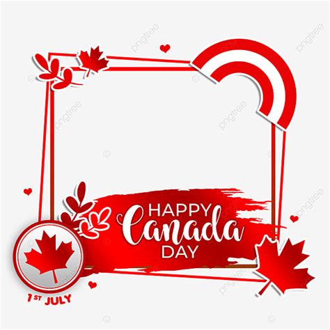 Canada Day Frame Flag Rainbow Nation, Flag, Holiday, National PNG Transparent Clipart Image and ...