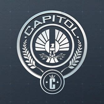 the logo for capitol is shown on a dark background with white and black accents,