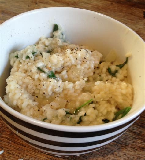 Recipe: Spinach and Goat's Cheese Risotto