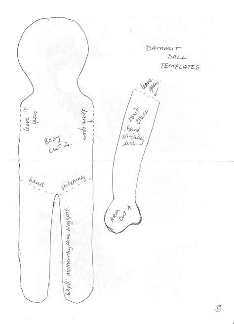 Dammit Doll Pattern | Dammit doll, Doll making patterns, Rag doll pattern