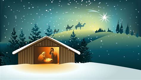 Christmas Holy Family Wallpapers - Wallpaper Cave