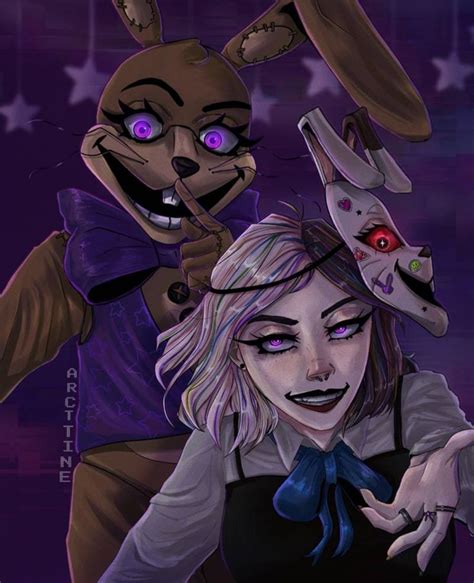 Pin by ᴇᴠᴇ🌧 on ♡ Vanny / Vanessa ♡ | Fnaf jumpscares, Fnaf drawings, Fnaf