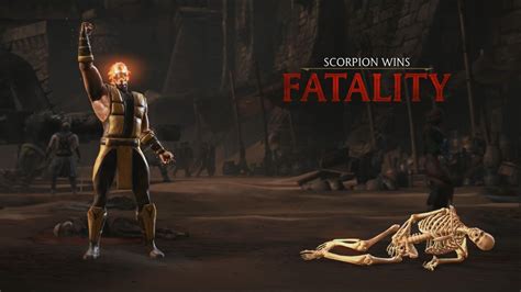 Mortal Kombat X: Scorpion - Klassic Fatality - Toasty - YouTube