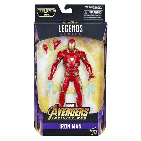 Marvel Legends Series Avengers: Infinity War Iron Man Mark 50 & Iron ...