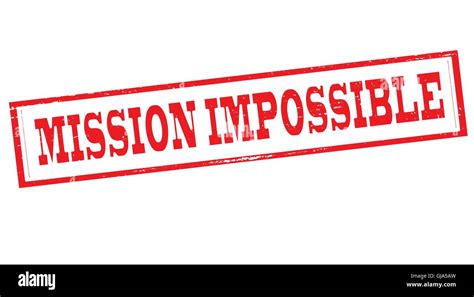 Mission impossible Stock Vector Images - Alamy