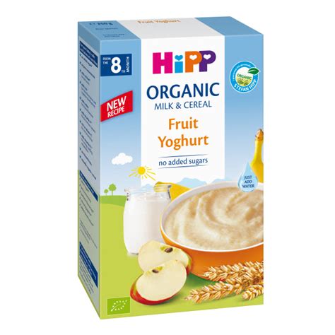 HiPP Organic Fruit Yoghurt Milk & Cereal from 8 months (250g) – Formuland