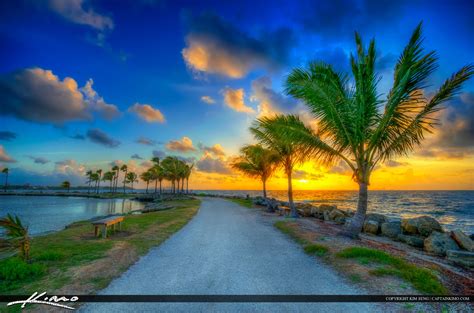 Coral Gables Florida Sunrise from Matheson Hammock Park