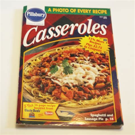 Pillsbury Casseroles Booklet 1998 - Etsy