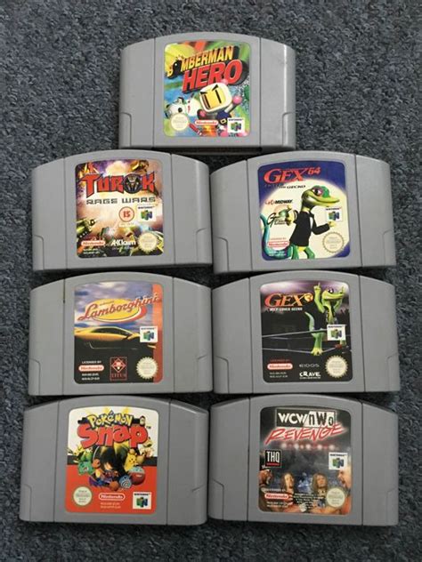 7 N64 games (some rare) - Catawiki