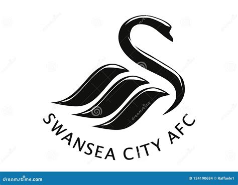 Swansea City AFC Logo editorial stock image. Illustration of logo ...