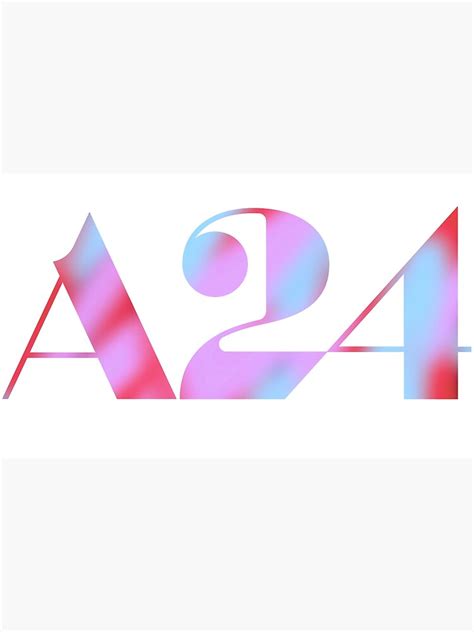 "A24 Logo" Poster for Sale by generallketchup | Redbubble